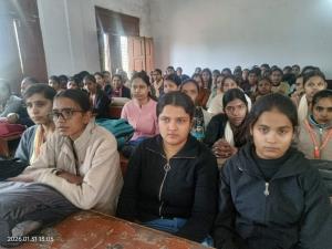 वाणिज्य विभाग द्वारा बॉम्बे स्टाक एक्सचेंज (BSE) विषय पर विशिष्ट व्याख्यान का आयोजन