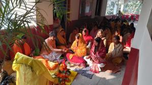 बसंत पंचमी के पावन अवसर पर सरस्वती पूजन का आयोजन 
प्राचीन इतिहास, पुरातत्त्व एवं संस्कृति विभाग द्वारा