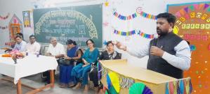 शिक्षक-शिक्षा विभाग में प्राचार्य उद्बोधन एवं नवगठित छात्र परिषद अनुमोदन कार्यक्रम का आयोजन
