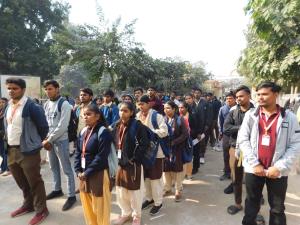 अखिल भारतीय ग्राहक पंचायत महानगर गोरखपुर एवं महाविद्यालय के संयुक्त तत्वावधान में ग्राहक जागरूकता रैली का आयोजन